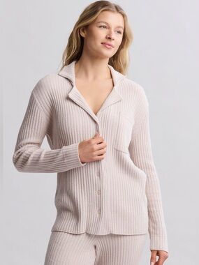 BAREFOOT DREAMS CozyChic Ultra Lite Rib Button Up
